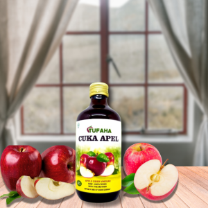 cuka apel vinegar with mother