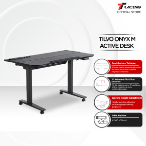 [PRE-ORDER] TTRacing TILVO Active Tech Desk Ergonomic Standing Electric Height Adjustable PC Office Table