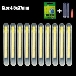 10PCS Fireflies Fluorescent Lightstick Light Fishing Float Rod Light Dark Glow Stick Useful Fishing Fluorescent Lightstick