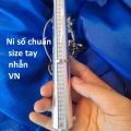 Đo ni nhẫn bộ dụng cụ đo kích thước ngón tay nong nhẫn dung cu đo size nhẫn đo ni tay JSP.. 