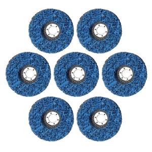 7PCS đa năng Nylon bánh mài đánh bóng đĩa thích hợp cho hiệu quả bảo dưỡng xe & kim loại bề mặt sàng lọc