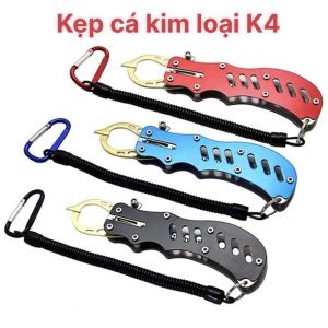 KÌM KẸP CÁ INOX CAO CẤP ĐA NĂNG CÓ 4 LOẠI CHUYÊN DỤNG CHO CẦN THỦ CÂU CÁ