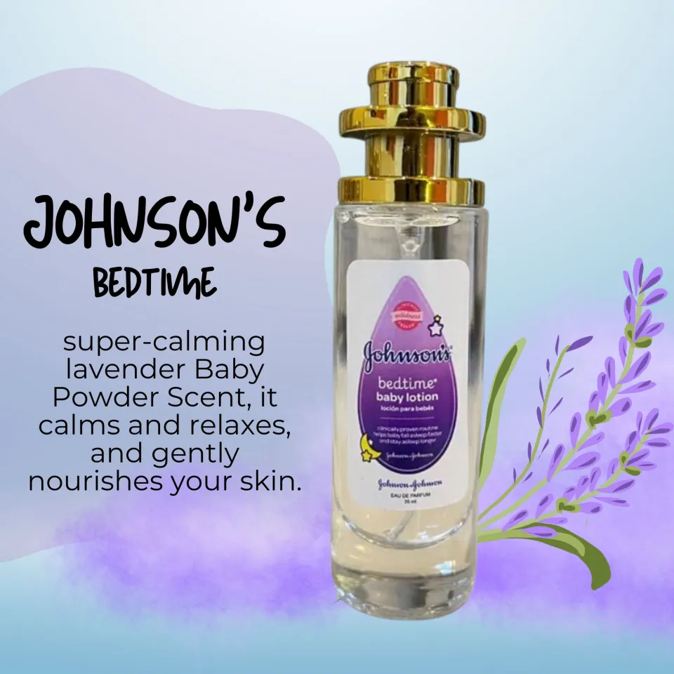 Johnson's baby powder sales calming lavender