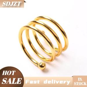 SDJZT 1 chiếc nhẫn hình tròn Khăn ăn bằng kim loại sáng tạo nhẫn hình tròn Khăn Ăn Khóa kiểu phương Tây