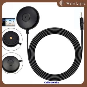 Warm Light 1Pcs 5 Meters Black Wire Replacement Calibration Microphone For Pioneer MCACC AV Home Receiver For MONO Plug Mic 20Hz-16KHz Freq Response