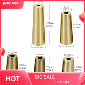 Jacky Foot Solid Brushed Iron Table Chair Cylinder Cap Protect Decor Bottom Safe Pad