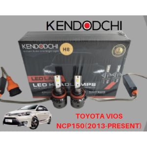 🔥READY STOCK🔥KENDODCHI 2Pcs H8 LED Car Headlight FOR TOYOTA VIOS NCP150(2013-PRESENT) product by Malaysia