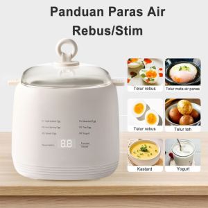 Electric Egg Boiler Egg Cooker 8 Egg Boiler Capacity Automatic Quickly Cooked Multifunctional Egg Steamer煮蛋器