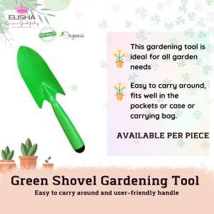 SHOVEL GREEN METAL GARDENING TOOLS/ Gardening Tools Small Shovels Small Garden and Indoor/outdoor Garden Tools