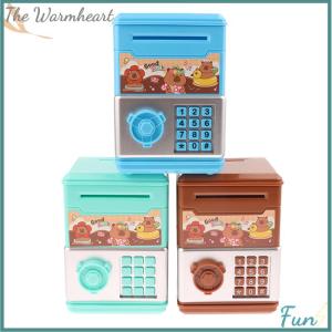 【The Warmheart】 1 Piece Kawaii Kapibala Creative Savings Bank Childrens Storage Piggy Bank Girl Heart Cute Toy Birthday Gift