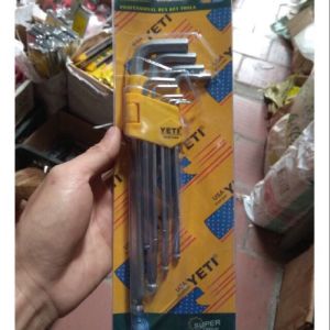BỘ LỤC GIÁC ĐẦU HOA THỊ ĐẦU BI 9 CÂY YETY