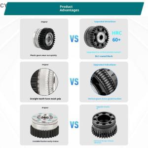 CY🌠🌠🌠 Nâng cấp K2 cộng với máy đùn bánh carbonized thép với lớp phủ nano tất cả các kim loại máy đùn bánh Kit bền hơn