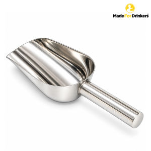 BarEase Premium 304 Stainless Steel Multipurpose Scoop – Ice Coffee Beans & Dry Goods Serving Scoop