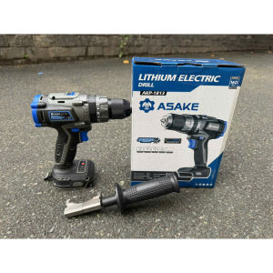 Thân Máy Khoan Pin 3 Chức Năng ASAKE-1813 Lực Siết 40Nm Động Cơ Không Chổi Than STORE SILEMAYMOC