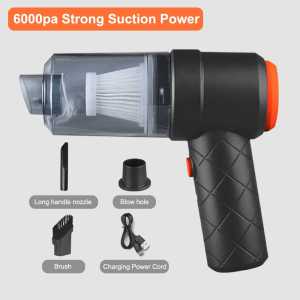 Vackum Cleaner Portable Vacum Penyedot Debu Mobil Terbaik Daya Kuat Hingga Partikel Terkecil 12V 120W Terbaik di Kelasnya Original