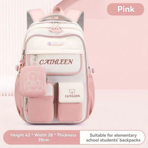 《Back to School Sales》Fashion multi-compartment kids School Bag Spine Protection ergonomic Children’s School Backpacks Large Capacity Waterproof  Primary School Bag for Grades 1-6