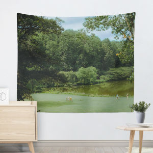 Ready stock sa local warehouseLive Streaming Background Cloth ins Wind-themed hanging fabric for windows bedroom wall fabric dormitory headboard decoration room wall canvas