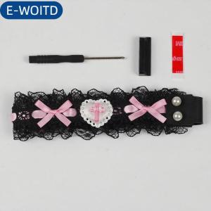 E-WOITD Ren Bàn phím Ribbon cơ khí Bàn phím dây đeo phổ cá nhân bàn phím Ribbon bàn phím trang trí phụ kiện