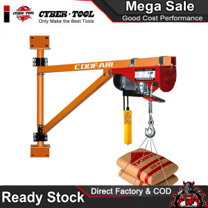 Door and Window Crane Roof Miniature Electric Hoist 220V Hoist Crane Decoration Small Lifting Crane Bracket