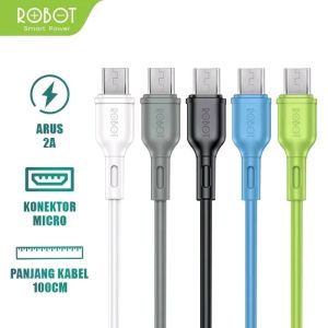 Kabel Data Micro USB ROBOT RBM100S ORI