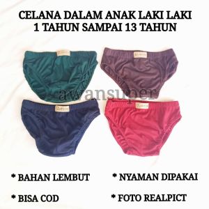 Celana dalam anak cowok 6 pcs - celana dalam anak laki laki - cd anak cowok - cd anak laki laki