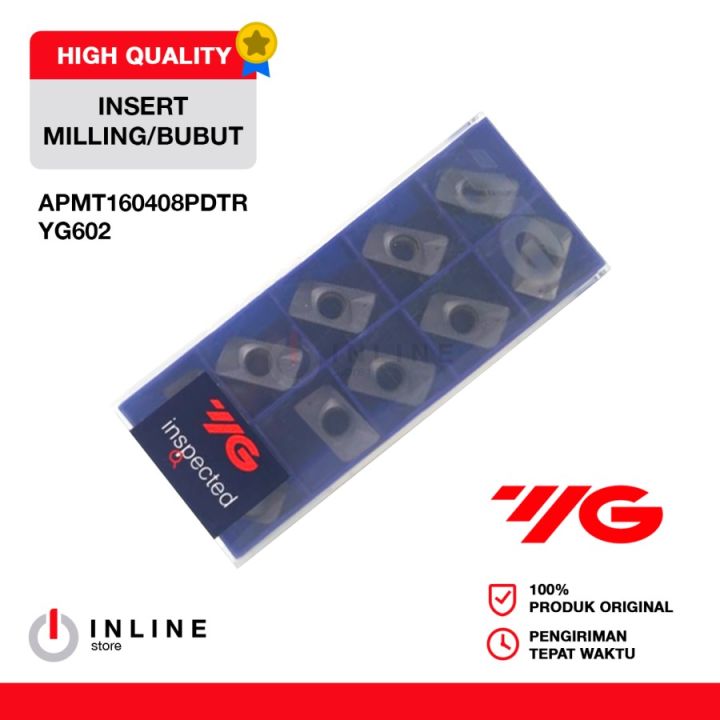 Insert Milling APMT 160408 PDTR YG602 YG 1 Lazada Indonesia