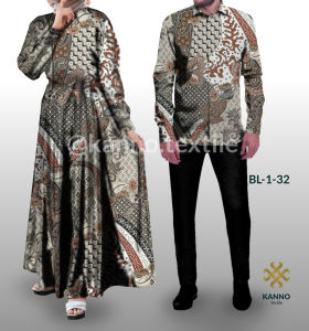 Kain Batik Halus Bahan Sanwos BL-1-32 33 Motif Abstrak