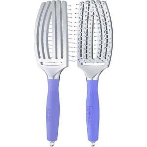 Olivia Garden Finger Brush Curved & Vented Paddle Brush with Ionic Bristles