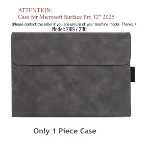 (In stock) Case for Surface Pro 12 Inch 2025 Portfolio Case Multiple Angle Stand Tpu Shell for Surface Pro 12" Model 2109/2110