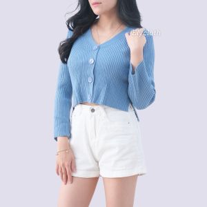 ELYCLOTH | KIMBERLY CARDIGAN | CARDIGAN RAJUT WANITA PREMIUM KNIT