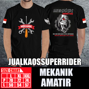 BAJU KAOS DISTRO MEKANIK AMATIR