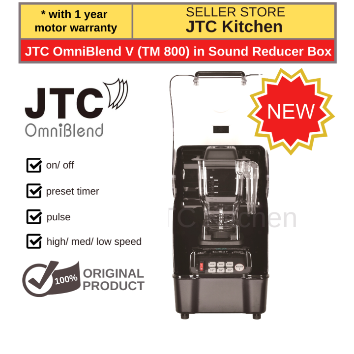JTC OmniBlend V BQ (TM 800) Blender Liters with Silencer
