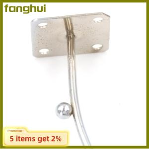 fanghui New Wall Mount Waved Waterfall Hanger Rack 7 Beads Garment Display Hook