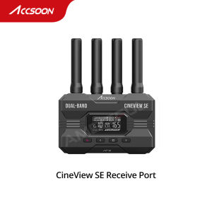 Accsoon CineView SE SDI&HDMI Multi-Spectrum 2.4Ghz 5Ghz Dual Band Wireless Video Transmitter System For Photo Studio