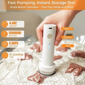 Vacuum Compression Bag for Travel Space Saver Vacuum Sealed Bags Moisture Dust Proof Vacuum Storage Bag with Pump