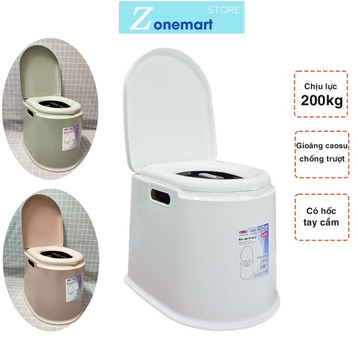 [Giá sỉ]Bô vệ sinh, bô di động cho người già, người bệnh, bà bầu tiện ...