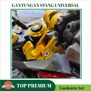 Gantungan Barang Motor Black Diamond Model Lipat Stang ADV CBR Vixion dll