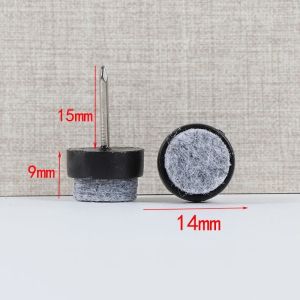 FFBH Home floor protection tables chairs sofas foot mats silent pads 20 pieces of furniture foot mats14-28MM circular felt pads X2Z8B