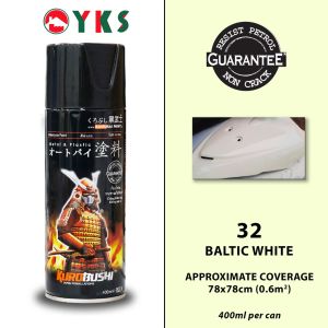 SHIP FROM MALAYSIA Samurai STANDARD COLOURS (400ML) Spray Paint [READY STOCK] - Regular Color Spray for Motorcycles