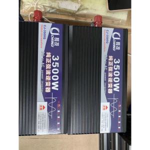 รุ่นใหม่ อินเวอร์เตอร์เพียวซาย 5500w/3500w 24v/48v CJ Inverter pure sine wave ส่งด่วนในไทย