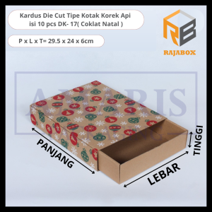 Kardus Die Cut Kotak Donat Isi 10 Pcs Pcs DK-17 Amaris Packaging