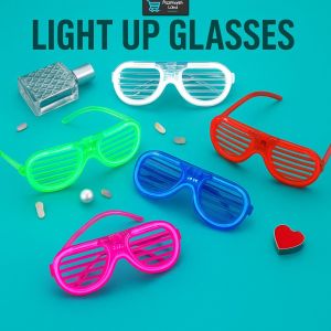 Kacamata Bercahaya LED Kacamata Warna-warni/Kacamata Fashion