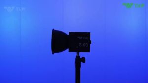 TNW Z60 60W COB LED Video Light 2500K-7500K Outdoor Studio Light with Mini Bowens Mount