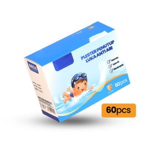 Stiker tahan air bebas khawatir stiker renang plester portabel stiker tahan air sekali pakai transparan dan dapat bernapas stiker kaki anti-aus stiker hemostatik