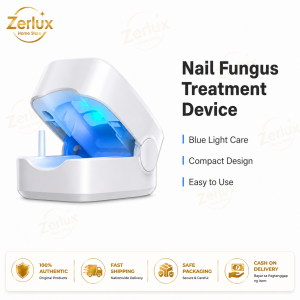 Nail Fungus Treatment Device Blue Light Infrared Therapy Machine for Fingernail Toenail Care