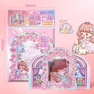 Thiệp Chúc Mừng 3D Handmade Tự Gấp Và Trang Trí Nhãn Dán Dễ Thương - Thiệp Kéo Mở Đáng Yêu Dành Tặng Người Thân- Mã H