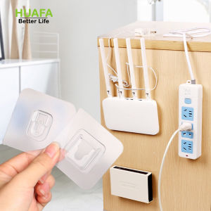 HUAFA ตะขอแขวน ฮุกติดผนัง ตะขอกาวสองด้าน ฮุกแขวนของ ตะขอเกี่ยว ตะขอติดผนัง จัดระเบียดง่าย