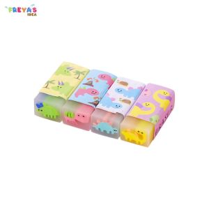 FR-A74 Penghapus Pensil Karakter Motif Kartun Eraser Pencil Warna Warni Lucu / Alat Tulis Penghapus