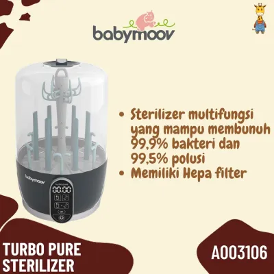 Babymoov Turbo Pure Sterilizer A00316 - Alat Steril Botol Bayi
