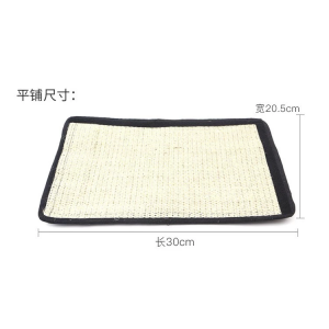 Cat Kitten Scratching Pad Mat Board Sisal Scratcher Post Pole Toy